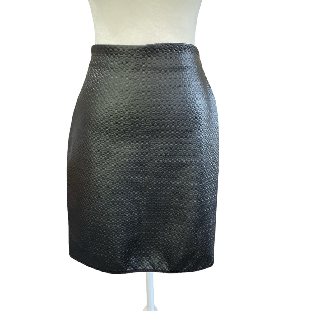 Max Studio faux leather skirt